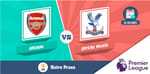 Pronostic arsenal crystal palace