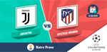 Pronostic atletico madrid juventus ligue des champions