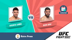 Pronostic vicente luque nick diaz