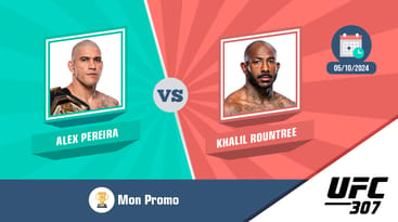 Pronostic alex pereira khalil rountree