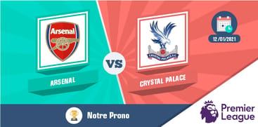 Pronostic arsenal crystal palace