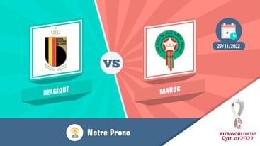 Pronostic belgique maroc