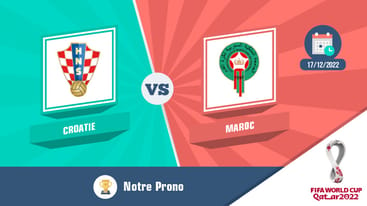 Pronostic croatie maroc