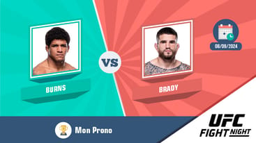 Pronostic gilbert burns sean brady