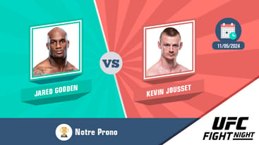 Pronostic jared gooden kevin jousset