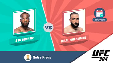 Pronostic leon edwards belal muhammad