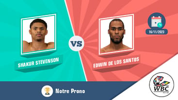 Pronostic shakur stevenson edwin de los santos